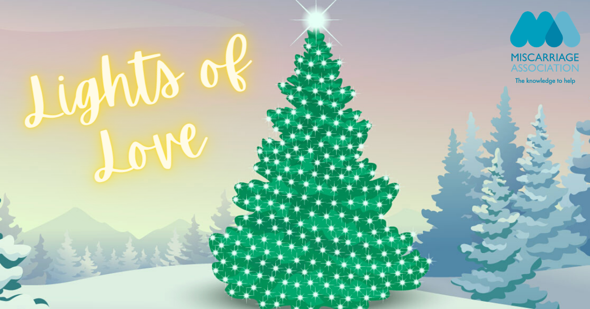 Miscarriage Association Lights of Love Tree 2020 share image