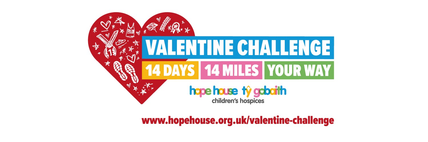 Hope House & Tŷ Gobaith Valentine's Challenge share image