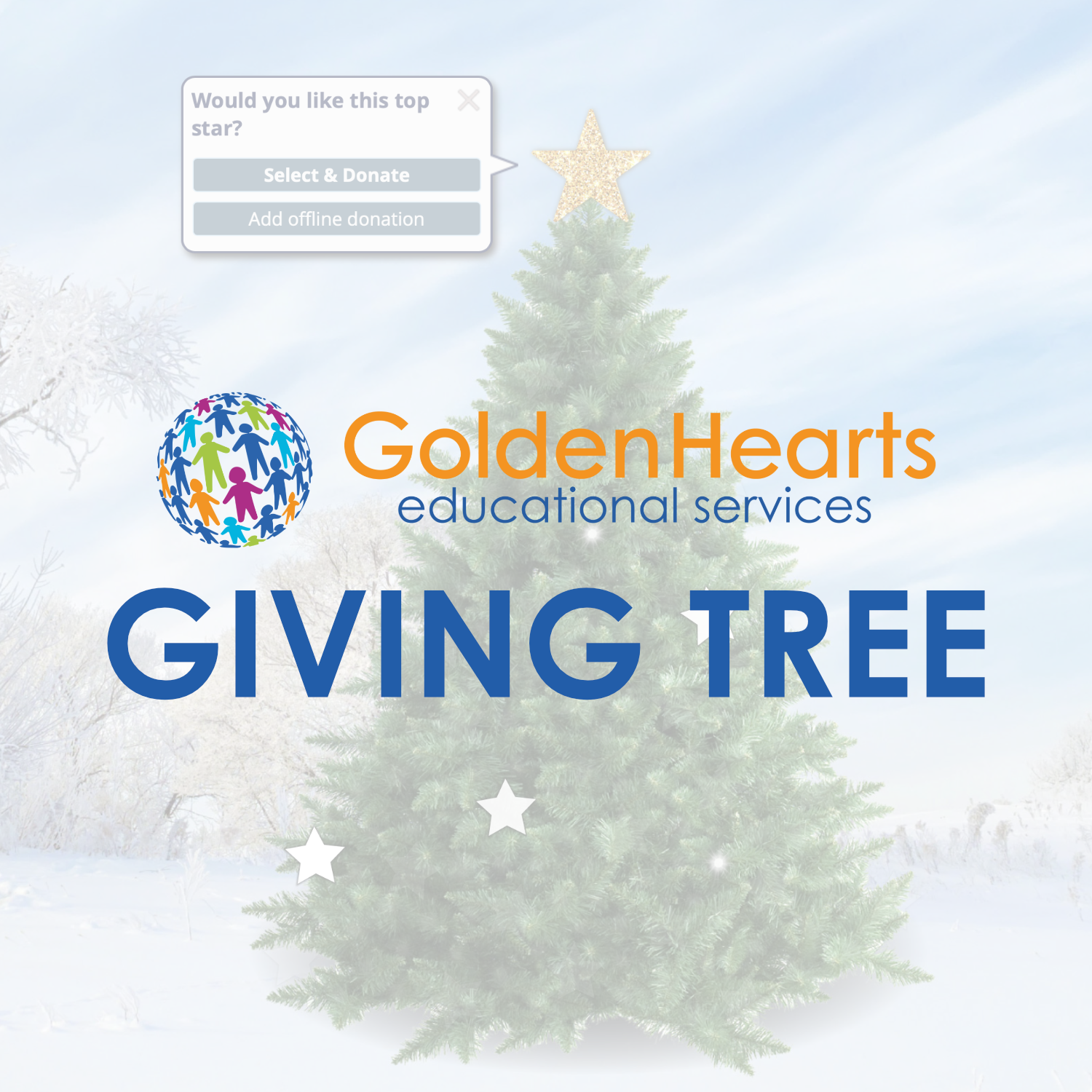 GoldenHearts Giving Tree 2021 share image