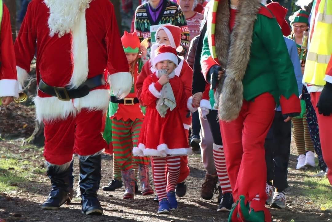 Rosie's santa run! share image