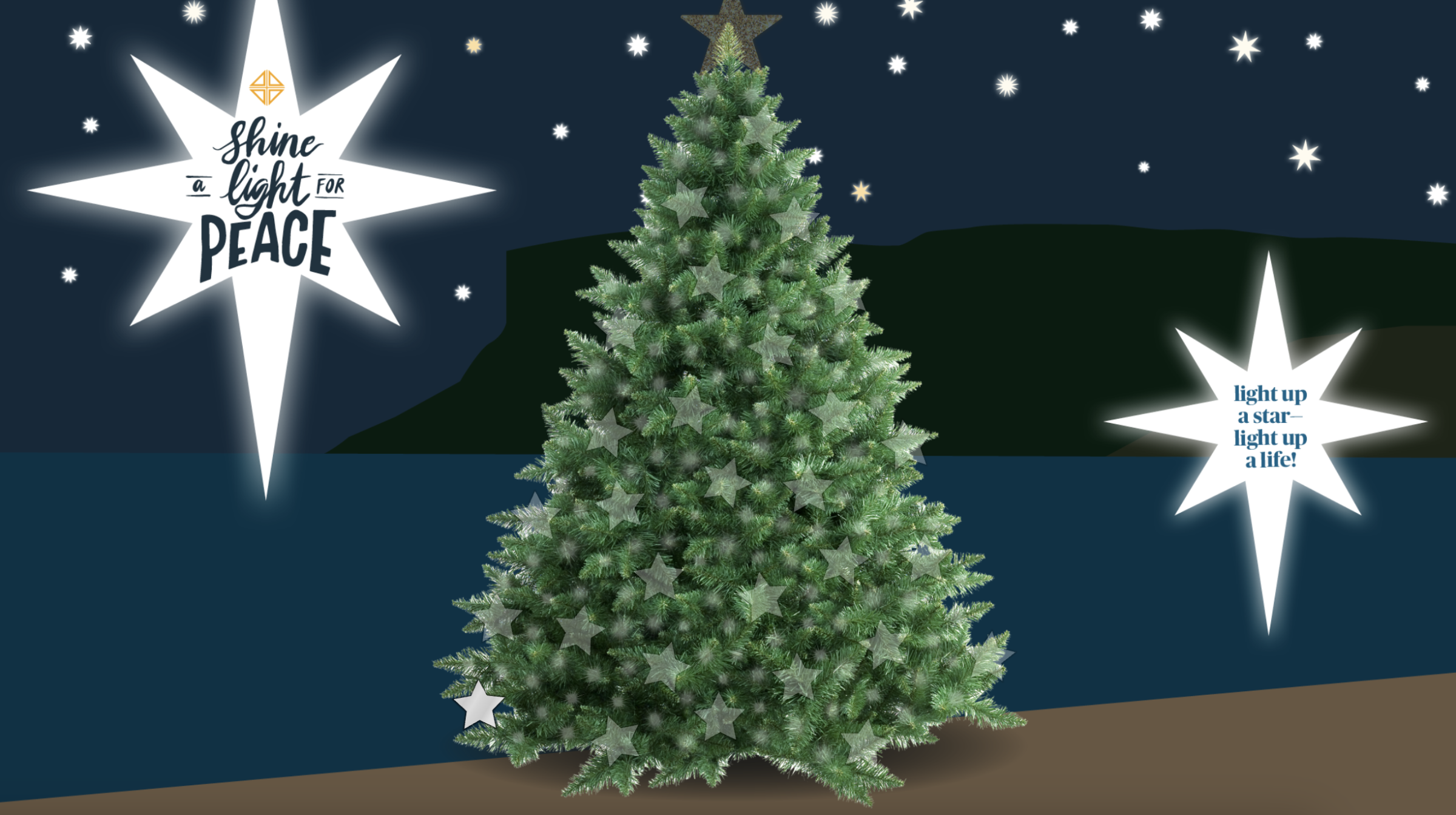 Shine a light for peace share image