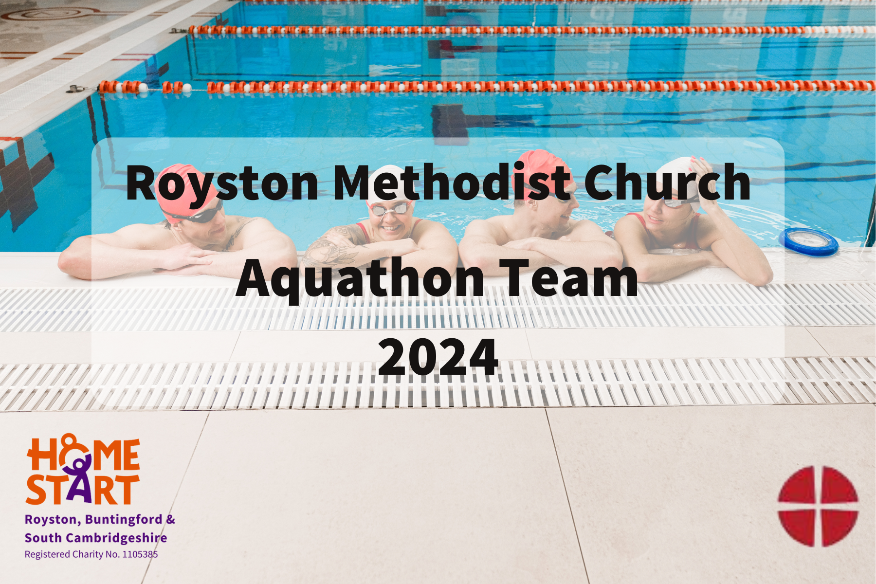 Home-Start Aquathon 2024 - Royston Methodist Church share image