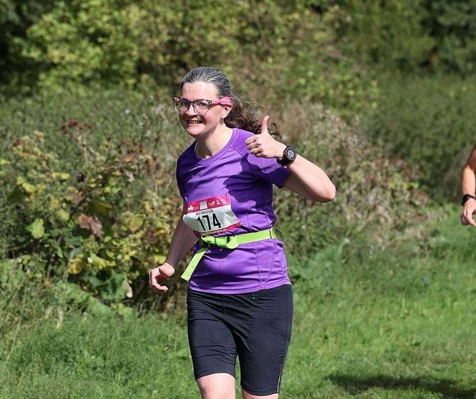 Emily runs the Mersey Tunnel 10K share image