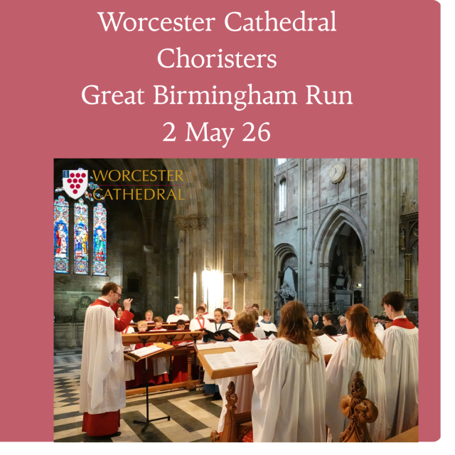 Worcester Cathedral Choristers Great Birmingham Run - 2 May 2026 share image